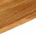 Tablero de mesa borde natural madera maciza mango 50x20x2,5 cm