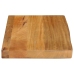 Tablero de mesa borde natural madera maciza mango 50x30x2,5 cm