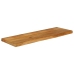 Tablero de mesa borde natural madera maciza mango 100x40x2,5 cm