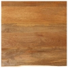 Tablero de mesa borde natural madera maciza mango 60x60x2,5 cm