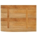 Tablero de mesa borde natural madera maciza mango 70x60x2,5 cm