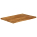 Tablero de mesa borde natural madera maciza mango 100x60x2,5 cm