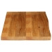 Tablero de mesa borde natural madera maciza mango 100x60x2,5 cm