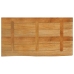 Tablero de mesa borde natural madera maciza mango 100x60x2,5 cm