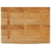 Tablero de mesa borde natural madera maciza mango 90x60x3,8 cm