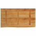 Tablero de mesa borde natural madera maciza mango 100x60x3,8 cm