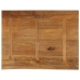 Tablero de mesa borde natural madera maciza mango 90x80x3,8 cm