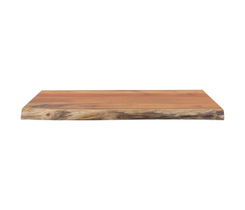 Tablero de mesa rectangular acacia borde vivo 40x40x2,5 cm