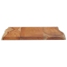 Tablero de mesa rectangular acacia borde vivo 50x40x2,5 cm