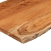 Tablero de mesa rectangular acacia borde vivo 50x40x2,5 cm