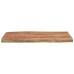 Tablero de mesa rectangular acacia borde vivo 70x40x2,5 cm