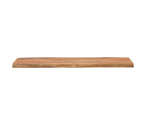 Tablero rectangular madera de acacia borde vivo 90x40x2,5 cm