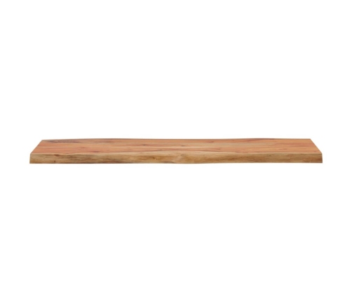 Tablero rectangular madera de acacia borde vivo 100x40x2,5 cm