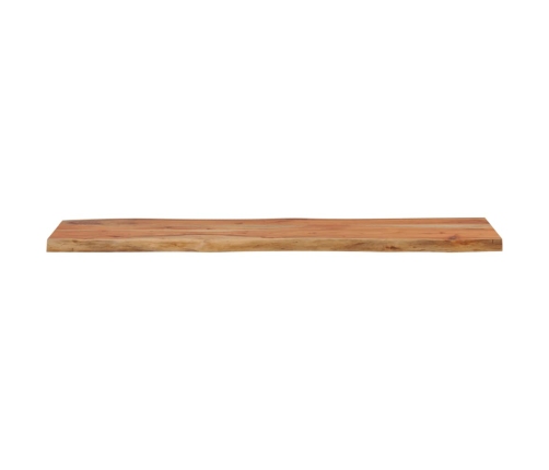 Tablero rectangular madera de acacia borde vivo 110x40x2,5 cm