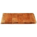 Tablero mesa cuadrado borde natural madera acacia 40x40x3,8 cm