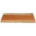 Tablero de mesa rectangular borde natural acacia 50x40x3,8 cm