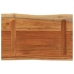 Tablero de mesa rectangular borde natural acacia 50x40x3,8 cm