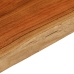 Tablero de mesa rectangular borde natural acacia 50x40x3,8 cm