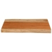 Tablero de mesa rectangular borde natural acacia 60x40x3,8 cm