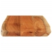 Tablero de mesa rectangular borde natural acacia 60x40x3,8 cm