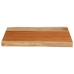 Tablero de mesa rectangular borde natural acacia 70x40x3,8 cm