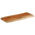 Tablero rectangular madera de acacia borde vivo 80x40x3,8 cm