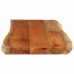 Tablero rectangular madera de acacia borde vivo 80x40x3,8 cm