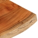 Tablero rectangular madera de acacia borde vivo 80x40x3,8 cm