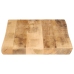 Tablero de mesa borde natural madera maciza mango 50x40x2,5 cm