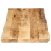 Tablero de mesa borde natural madera maciza mango 100x40x2,5 cm