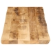 Tablero de mesa borde natural madera maciza mango 110x40x2,5 cm