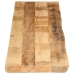 Tablero de mesa borde natural madera maciza mango 160x40x2,5 cm