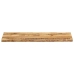 Tablero de mesa borde natural madera maciza mango 110x40x3,8 cm