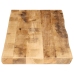 Tablero de mesa borde natural madera maciza mango 110x40x3,8 cm