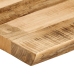 Tablero de mesa borde natural madera maciza mango 110x40x3,8 cm
