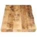 Tablero de mesa borde natural madera maciza mango 140x40x3,8 cm