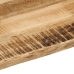 Tablero de mesa borde natural madera maciza mango 180x40x3,8 cm