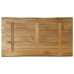 Tablero de mesa borde natural madera maciza mango 100x60x3,8 cm