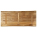 Tablero de mesa borde natural madera maciza mango 140x60x3,8 cm