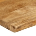 Tablero de mesa borde natural madera maciza mango 60x40x2,5 cm