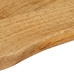 Tablero de mesa borde natural madera maciza mango 60x40x2,5 cm