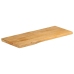 Tablero de mesa borde natural madera maciza mango 100x40x2,5 cm