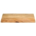 Tablero de mesa borde natural madera maciza mango 70x60x2,5 cm