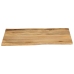 Tablero de mesa borde natural madera maciza mango 90x80x2,5 cm