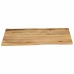 Tablero de mesa borde natural madera maciza mango 100x80x2,5 cm