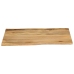 Tablero de mesa borde natural madera maciza mango 90x80x3,8 cm