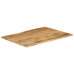 Tablero de mesa borde natural madera maciza mango 100x80x3,8 cm