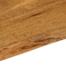 Tablero de mesa borde natural madera maciza mango 100x40x2,5 cm