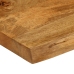 Tablero de mesa borde natural madera maciza mango 110x40x2,5 cm