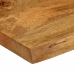 Tablero de mesa borde natural madera maciza mango 120x40x2,5 cm